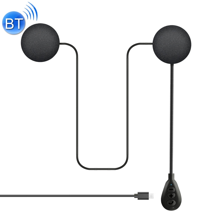 T6 Motorcycle Helmet Bluetooth V5.0 Headset - Motorcycle Walkie Talkie by PMC TechLife | Online Shopping South Africa | PMC TechLife | Buy Now Pay Later Mobicred