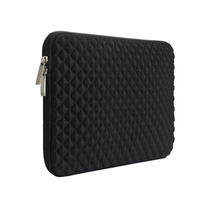 Diamond Texture Laptop Liner Bag, Size: 13.3 inch (Black) - 13.3 inch by PMC Jewellery | Online Shopping South Africa | PMC Jewellery | Buy Now Pay Later Mobicred