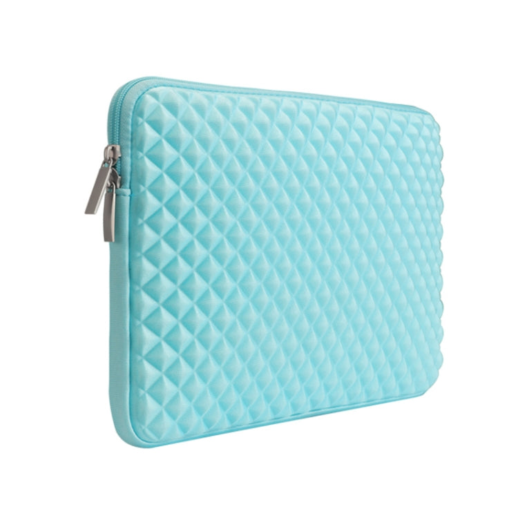 Diamond Texture Laptop Liner Bag, Size: 15.6 inch (Mint Green) - 15.6 - 17 inch by PMC Jewellery | Online Shopping South Africa | PMC Jewellery | Buy Now Pay Later Mobicred