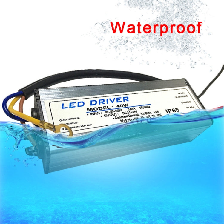 120W LED Driver Adapter AC 85-265V to DC 24-38V IP65 Waterproof - LED Drivers by PMC Jewellery | Online Shopping South Africa | PMC Jewellery | Buy Now Pay Later Mobicred