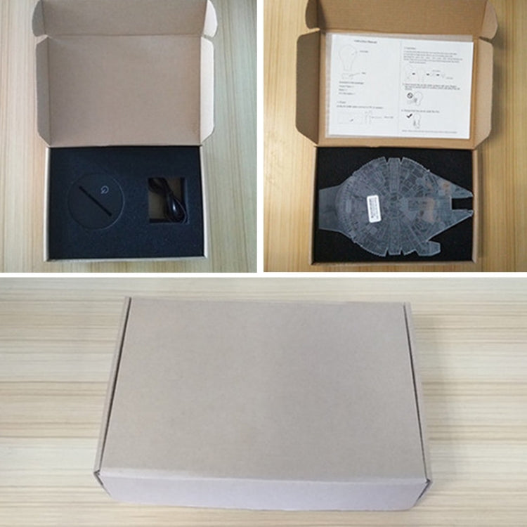 Five-string Guitar Shape 3D Colorful LED Vision Light Table Lamp, Charging Touch Version - Novelty Lighting by PMC TechLife | Online Shopping South Africa | PMC TechLife | Buy Now Pay Later Mobicred