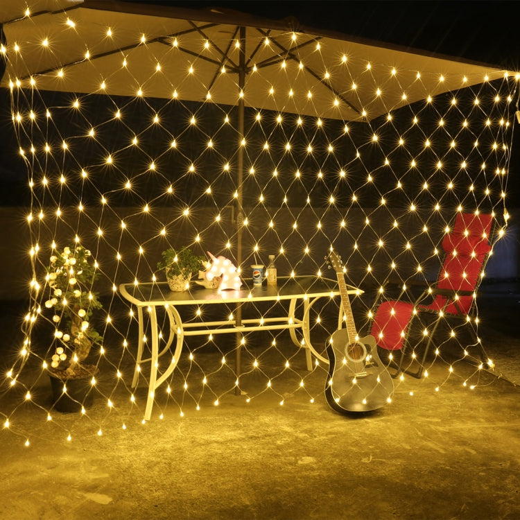 3m(Length) x 2m(Height) Colorful Light LED Decoration Light, 200 LEDs Reticular String Light with End Joint & Multi-function Controller, US Plug,  AC 110V - Holiday Lights by PMc TechLife | Online Shopping South Africa | PMc TechLife | Buy Now Pay Later Mobicred