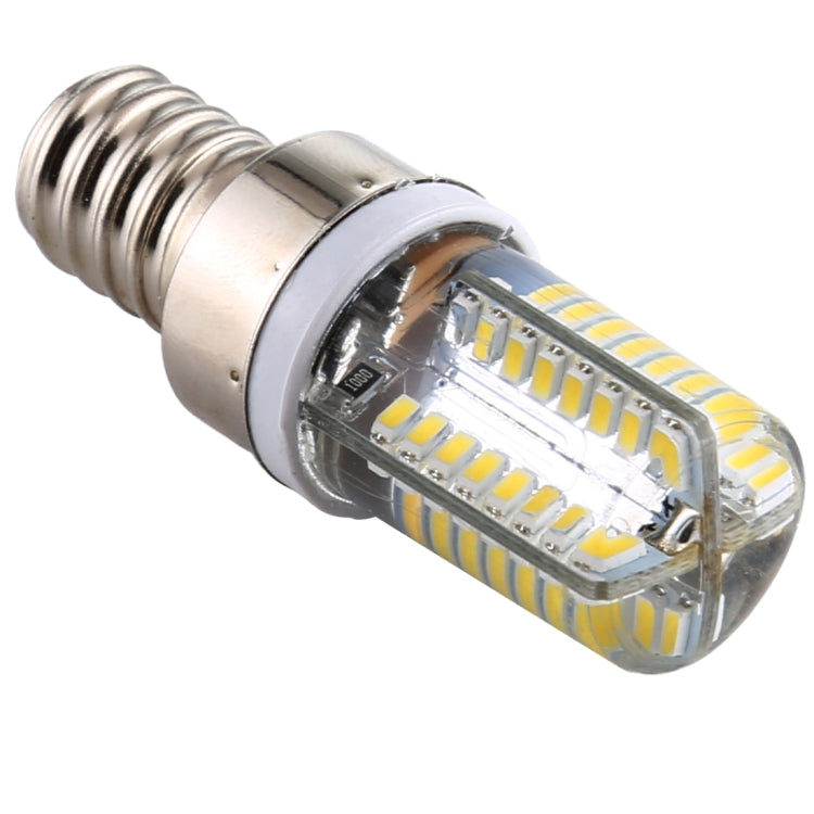 E12 SMD 3014 64 LEDs Dimmable LED Corn Light, AC 220V (White Light) - LED Blubs & Tubes by PMC Jewellery | Online Shopping South Africa | PMC Jewellery