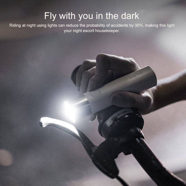 Original Xiaomi Youpin SOLOVE LED Flashlight 3000mAh USB Multi-function Portable Lighting(Purple) - LED Flashlight by Xiaomi | Online Shopping South Africa | PMC Jewellery | Buy Now Pay Later Mobicred