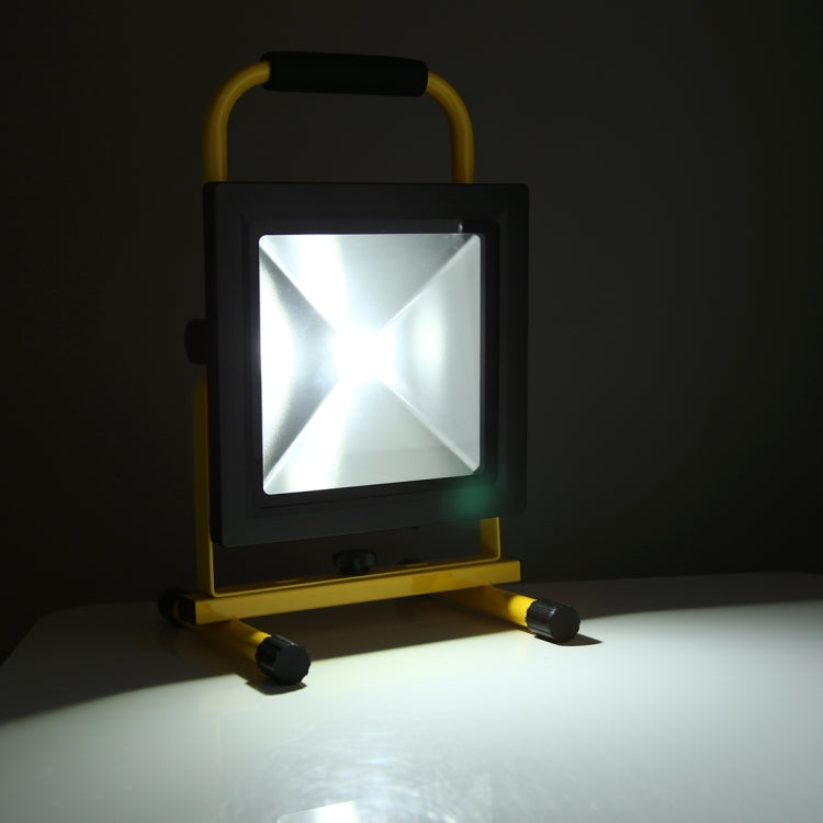 30W IP65 Waterproof COB LED Rechargeable Flood Light, 2650LM 6000-6500K with Car Charger, AC 85-265V - Floodlights by PMC Jewellery | Online Shopping South Africa | PMC Jewellery | Buy Now Pay Later Mobicred