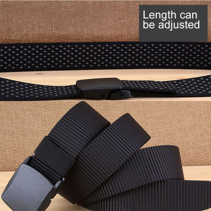 YKK 3.8cm Wide Outdoor Riding Hiking Sports Casual Style Multifunctional Nylon Waist Belt (Black) - Belts by PMC Jewellery | Online Shopping South Africa | PMC Jewellery | Buy Now Pay Later Mobicred