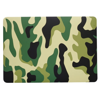 For 2016 New Macbook Pro 13.3 inch A1706 & A1708 Green Camouflage Pattern Laptop Water Decals PC Protective Case - MacBook Pro Cases by PMC Jewellery | Online Shopping South Africa | PMC Jewellery | Buy Now Pay Later Mobicred