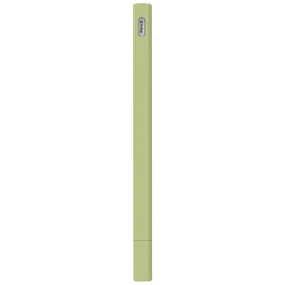 LOVE MEI For Apple Pencil 2 Triangle Shape Stylus Pen Silicone Protective Case Cover(Green) - Pencil Accessories by LOVE MEI | Online Shopping South Africa | PMC Jewellery | Buy Now Pay Later Mobicred