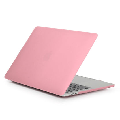 ENKAY Hat-Prince 2 in 1 Frosted Hard Shell Plastic Protective Case + US Version Ultra-thin TPU Keyboard Protector Cover for 2016 New MacBook Pro 13.3 inch with Touchbar (A1706)(Pink) - MacBook Pro Cases by ENKAY | Online Shopping South Africa | PMC Jewellery | Buy Now Pay Later Mobicred