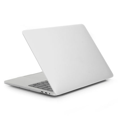 ENKAY Hat-Prince 2 in 1 Frosted Hard Shell Plastic Protective Case + US Version Ultra-thin TPU Keyboard Protector Cover for 2016 New MacBook Pro 15.4 inch with Touchbar (A1707)(White) - MacBook Pro Cases by ENKAY | Online Shopping South Africa | PMC Jewellery | Buy Now Pay Later Mobicred