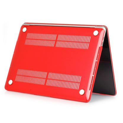 ENKAY Hat-Prince 2 in 1 Crystal Hard Shell Plastic Protective Case + US Version Ultra-thin TPU Keyboard Protector Cover for 2016 New MacBook Pro 13.3 inch without Touchbar (A1708)(Red) - MacBook Pro Cases by ENKAY | Online Shopping South Africa | PMC Jewellery | Buy Now Pay Later Mobicred