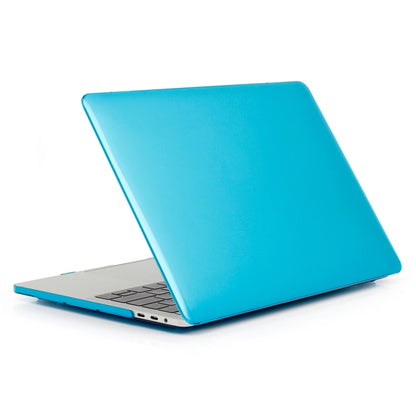 ENKAY Hat-Prince 2 in 1 Crystal Hard Shell Plastic Protective Case + US Version Ultra-thin TPU Keyboard Protector Cover for 2016 New MacBook Pro 15.4 inch with Touchbar (A1707)(Blue) - MacBook Pro Cases by ENKAY | Online Shopping South Africa | PMC Jewellery | Buy Now Pay Later Mobicred