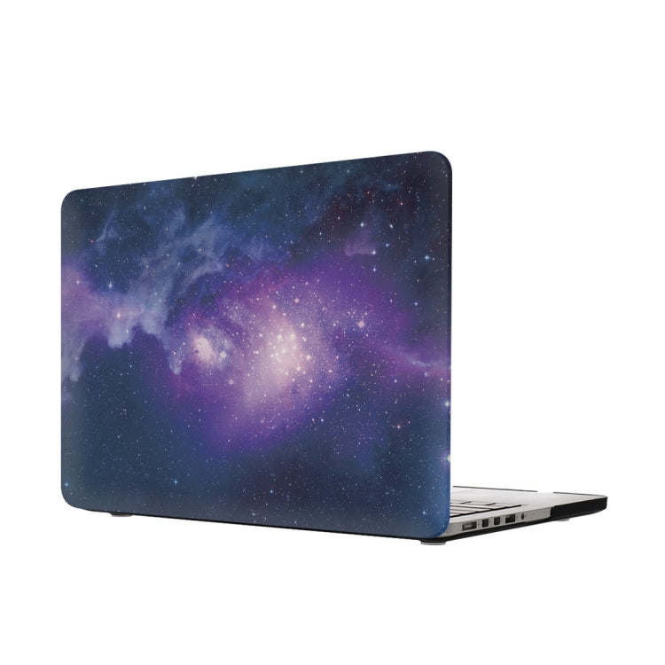 For Macbook Pro Retina 13.3 inch Starry Sky Patterns Apple Laptop Water Decals PC Protective Case(Blue) - MacBook Pro Cases by PMC Jewellery | Online Shopping South Africa | PMC Jewellery | Buy Now Pay Later Mobicred