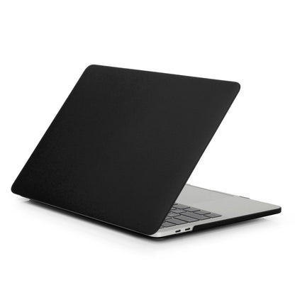 ENKAY Hat-Prince 2 in 1 Frosted Hard Shell Plastic Protective Case + Europe Version Ultra-thin TPU Keyboard Protector Cover for 2016 MacBook Pro 13.3 Inch with Touch Bar (A1706)(Black) - MacBook Pro Cases by ENKAY | Online Shopping South Africa | PMC Jewellery | Buy Now Pay Later Mobicred