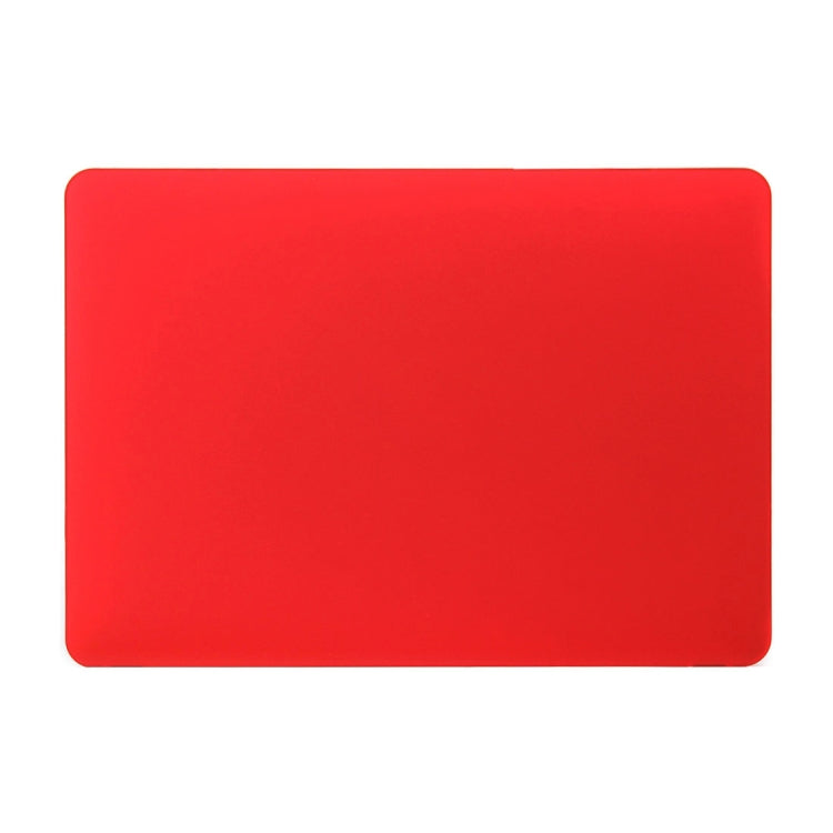 ENKAY Hat-Prince 2 in 1 Frosted Hard Shell Plastic Protective Case + Europe Version Ultra-thin TPU Keyboard Protector Cover for 2016 MacBook Pro 13.3 Inch with Touch Bar (A1706) (Red) - MacBook Pro Cases by ENKAY | Online Shopping South Africa | PMC Jewellery | Buy Now Pay Later Mobicred