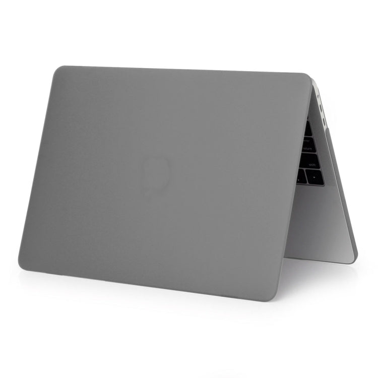 ENKAY Hat-Prince 2 in 1 Frosted Hard Shell Plastic Protective Case + Europe Version Ultra-thin TPU Keyboard Protector Cover for 2016 MacBook Pro 13.3 Inch without Touch Bar (A1708) (Grey) - MacBook Pro Cases by ENKAY | Online Shopping South Africa | PMC Jewellery | Buy Now Pay Later Mobicred