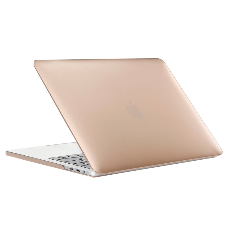 Laptop Metal Style Protective Case for MacBook Pro 15.4 inch A1990 (2018) (Gold) - MacBook Pro Cases by PMC Jewellery | Online Shopping South Africa | PMC Jewellery | Buy Now Pay Later Mobicred