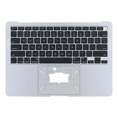 For Macbook Air 13 A2179 2020 C-side Cover + US Edition Key Board (Silver) - Bottom Cover by PMC Jewellery | Online Shopping South Africa | PMC Jewellery