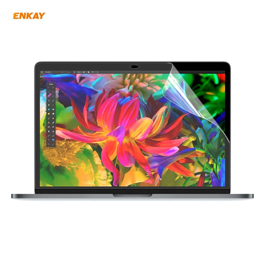 ENKAY HD PET Screen Protector for MacBook Pro 15.4 inch A1707 (2016 - 2017) / A1990 (2018) - Screen Protectors by ENKAY | Online Shopping South Africa | PMC Jewellery | Buy Now Pay Later Mobicred