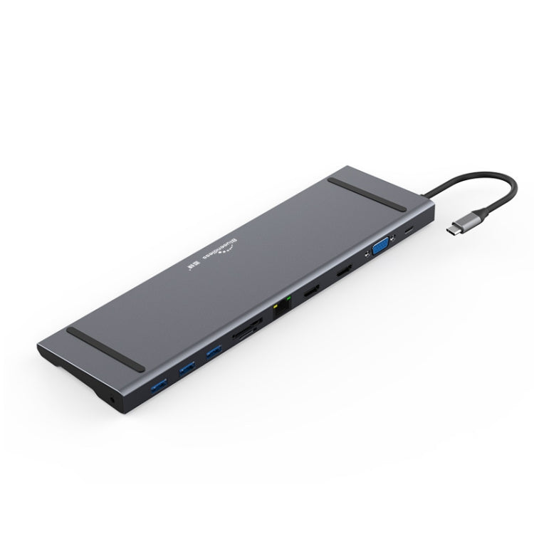 Blueendless 11 In 1 Multi-function Type-C / USB-C HUB Expansion Dock - USB HUB by Blueendless | Online Shopping South Africa | PMC Jewellery | Buy Now Pay Later Mobicred