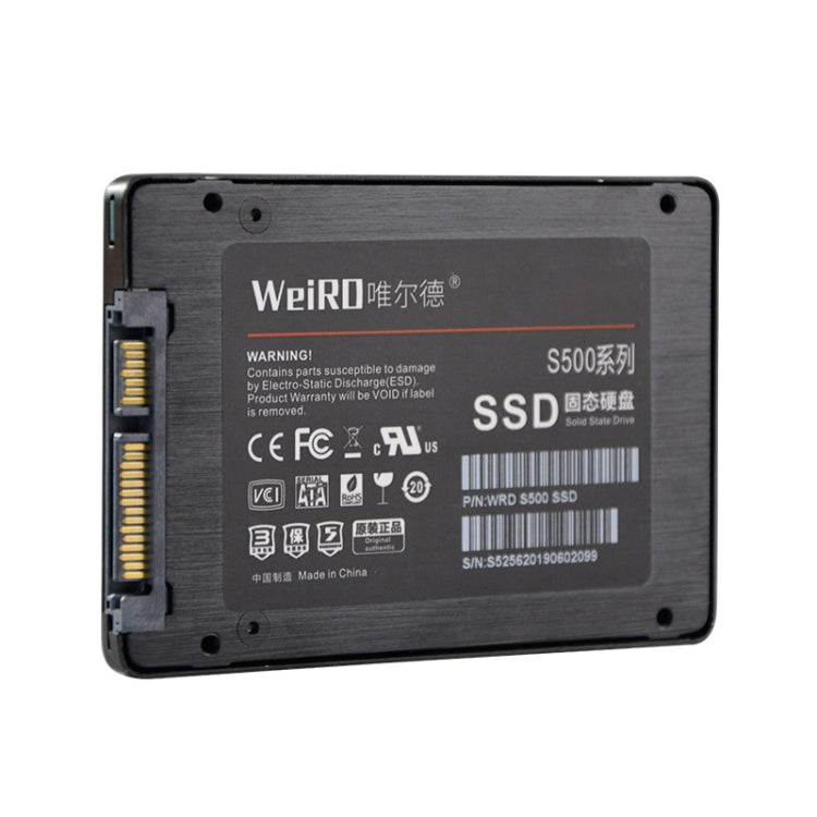 WEIRD S500 120GB 2.5 inch SATA3.0 Solid State Drive for Laptop, Desktop - External Solid State Drives by PMC Jewellery | Online Shopping South Africa | PMC Jewellery | Buy Now Pay Later Mobicred