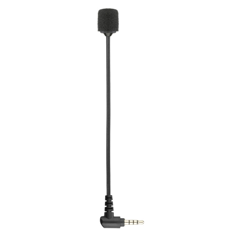 BOYA BY-UM4 3.5mm Interface Plug Live Show Omni-directional Condenser Mic Mini Flexible Microphone for iPhone, Galaxy, Huawei, LG and other Smartphones(Black) - Camera Microphone by BOYA | Online Shopping South Africa | PMC Jewellery | Buy Now Pay Later Mobicred