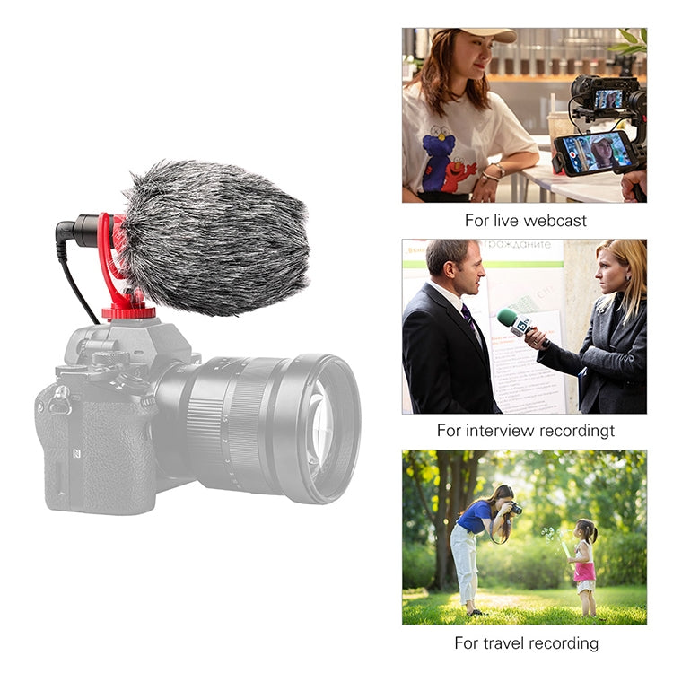 YICHUANG YC-VM100 3.5mm Port Portable Pointing Noise Reduction Microphone - Microphone by YICHUANG | Online Shopping South Africa | PMC Jewellery | Buy Now Pay Later Mobicred