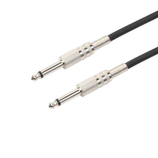 10m  1/4 inch (6.35mm) Male to Male Shielded Jack Mono Plugs Audio Patch Cable - Microphone Audio Cable & Connector by PMC Jewellery | Online Shopping South Africa | PMC Jewellery | Buy Now Pay Later Mobicred