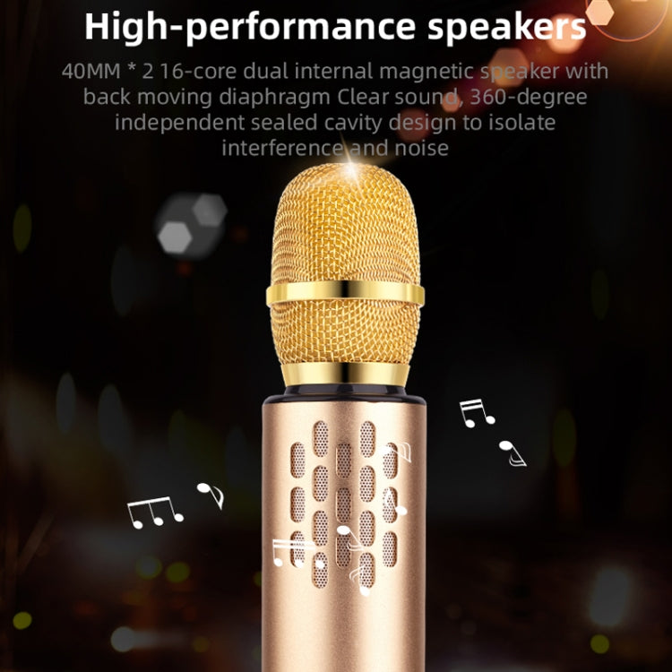 K3 Bluetooth 5.0 Karaoke Live Stereo Sound Wireless Bluetooth Condenser Microphone (Black) - Microphone by PMC Jewellery | Online Shopping South Africa | PMC Jewellery | Buy Now Pay Later Mobicred