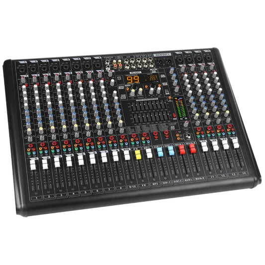 XTUGA B1404FX 14 Channels Bluetooth Audio Mixer Digital DJ Controller Sound Mixing Console (AU Plug) - Live Sound Effects Processors by XTUGA | Online Shopping South Africa | PMC Jewellery | Buy Now Pay Later Mobicred