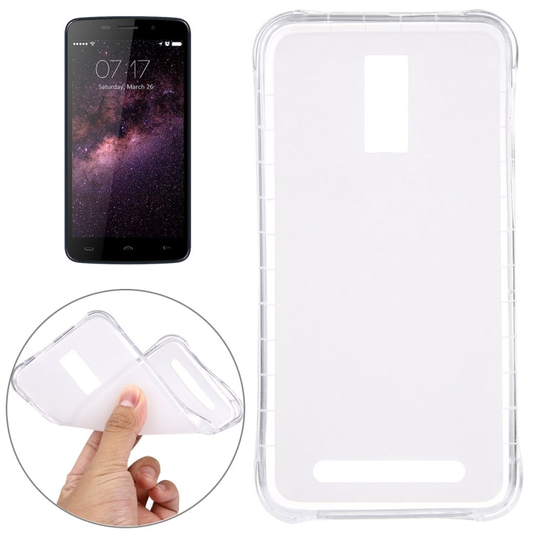 HOMTOM for HT17 (MPH0045) Transparent Soft TPU Protective Case - free shipping - PMC Jewellery - Order now!