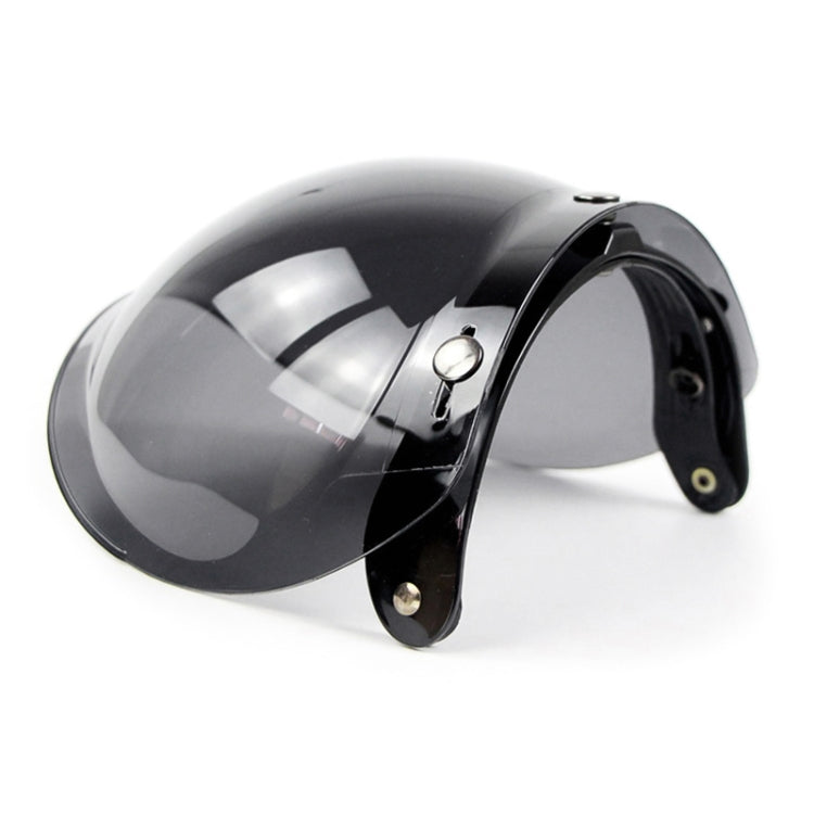 Soman Motorcycle Bubble Visor Open Face Helmet Visor Helmet Windshield Shield with Transparent Frame(Mirror) - Helmets by SOMAN | Online Shopping South Africa | PMC Jewellery | Buy Now Pay Later Mobicred