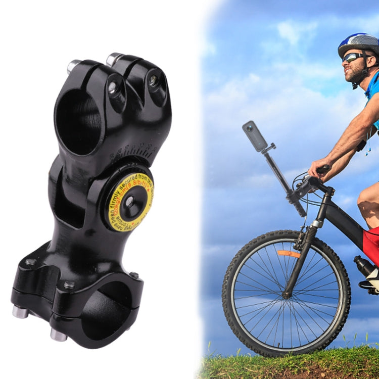 Motorcycle Bicycle Handlebar Fixture Mount Camera Bracket Adapter (Black) - Holder by PMC TechLife | Online Shopping South Africa | PMC TechLife | Buy Now Pay Later Mobicred