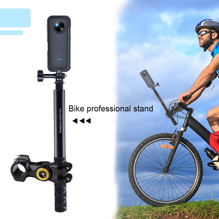 Motorcycle Bicycle Handlebar Fixture Mount Camera Bracket Adapter (Black) - Holder by PMC TechLife | Online Shopping South Africa | PMC TechLife | Buy Now Pay Later Mobicred