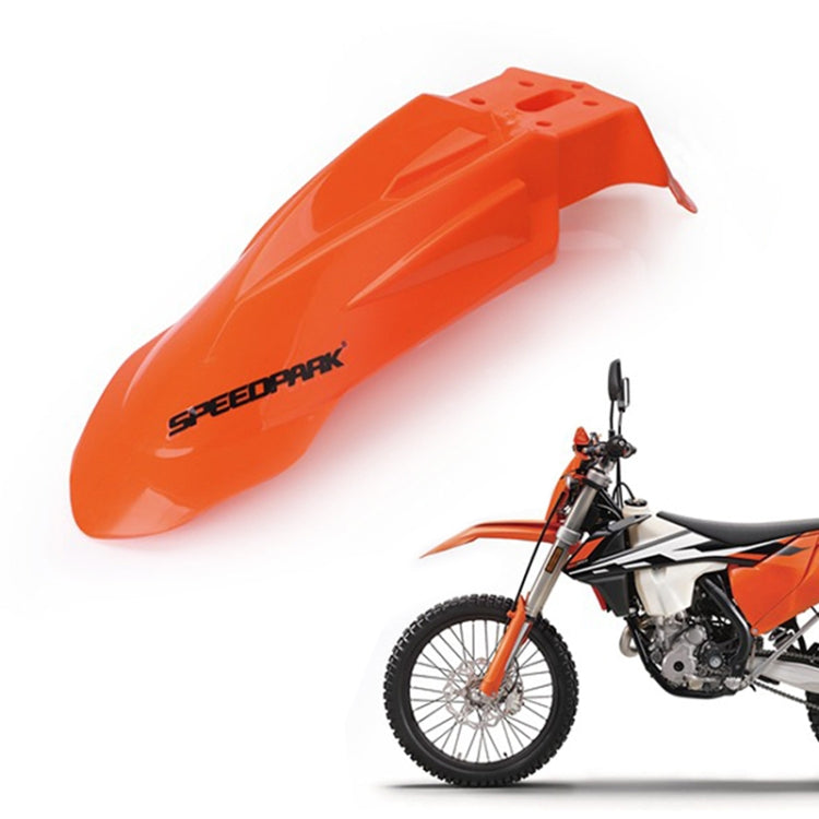 Speedpark Motorcycle Modified Front Wheel Fender Dustproof  Splash Flaps Mudguards for Yamaha / Suzuki / KTM (Orange) - Others by Speedpark | Online Shopping South Africa | PMC TechLife | Buy Now Pay Later Mobicred