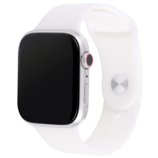 For Apple Watch Series 7 45mm Black Screen Non-Working Fake Dummy Display Model (White) - Watch Model by PMC Jewellery | Online Shopping South Africa | PMC Jewellery | Buy Now Pay Later Mobicred