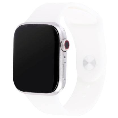 For Apple Watch Series 7 41mm Black Screen Non-Working Fake Dummy Display Model, For Photographing Watch-strap, No Watchband (Silver) - Watch Model by PMC Jewellery | Online Shopping South Africa | PMC Jewellery | Buy Now Pay Later Mobicred