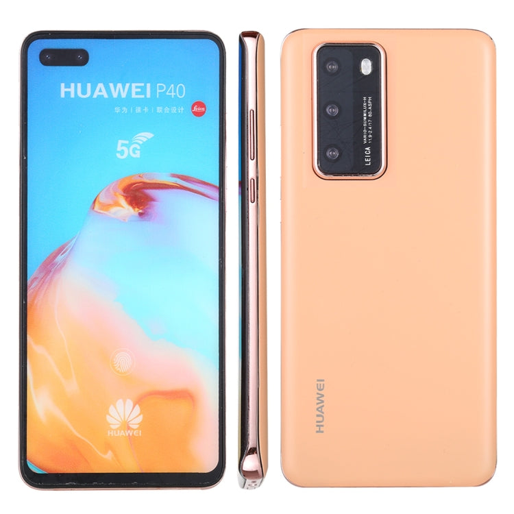 For Huawei P40 5G Color Screen Non-Working Fake Dummy Display Model (Gold) - For Huawei by PMC Jewellery | Online Shopping South Africa | PMC Jewellery | Buy Now Pay Later Mobicred