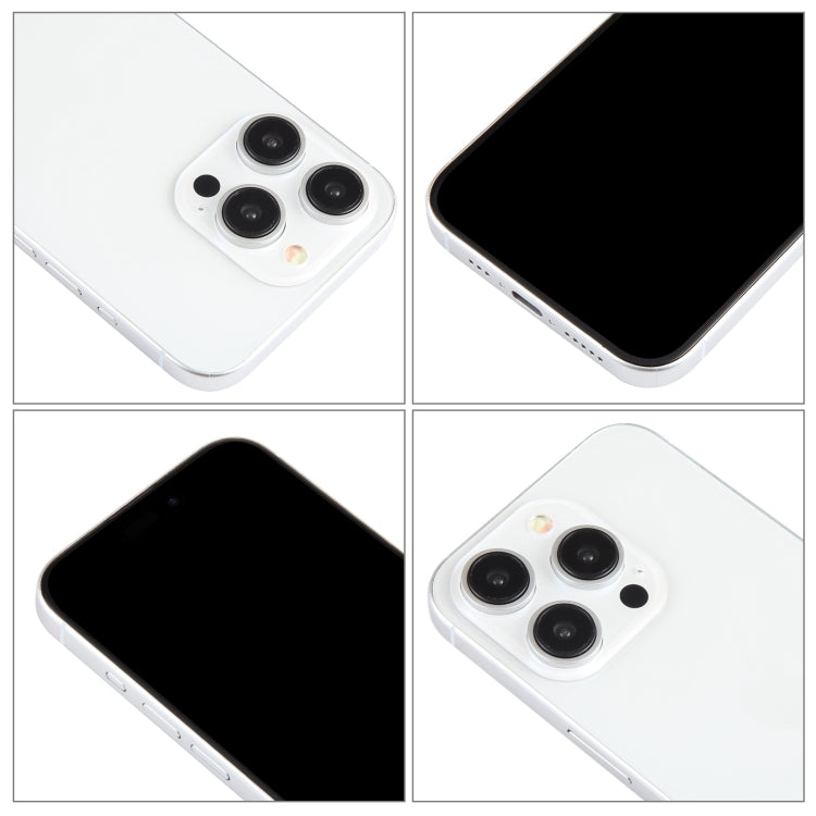 For iPhone 15 Pro Black Screen Non-Working Fake Dummy Display Model (White Titanium) - free shipping - PMC TechLife - Order now!