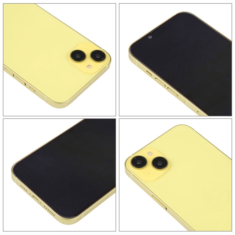 For iPhone 14 Plus Black Screen Non-Working Fake Dummy Display Model (Yellow) - For iPhone & iPad by PMC Jewellery | Online Shopping South Africa | PMC Jewellery | Buy Now Pay Later Mobicred