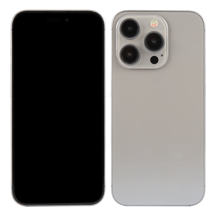 For iPhone 15 Pro Black Screen Non-Working Fake Dummy Display Model (Natural Titanium) - For iPhone & iPad by PMC TechLife | Online Shopping South Africa | PMC TechLife