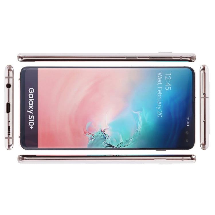 For Galaxy S10+ Original Color Screen Non-Working Fake Dummy Display Model (White) - For Galaxy by PMC Jewellery | Online Shopping South Africa | PMC Jewellery | Buy Now Pay Later Mobicred