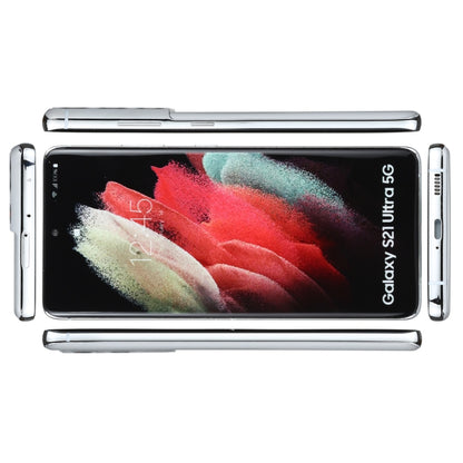 For Samsung Galaxy S21 Ultra 5G Color Screen Non-Working Fake Dummy Display Model(Silver) - For Galaxy by PMC Jewellery | Online Shopping South Africa | PMC Jewellery | Buy Now Pay Later Mobicred