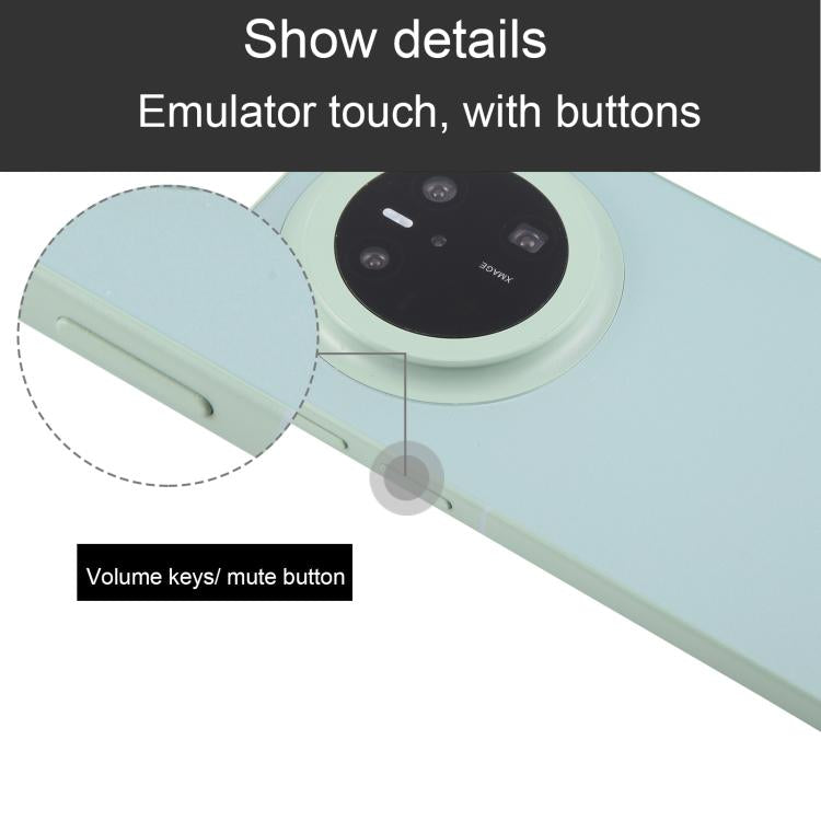 For Huawei Mate 70 Black Screen Non-Working Fake Dummy Display Model (Green) - For Huawei by PMC TechLife | Online Shopping South Africa | PMC TechLife | Buy Now Pay Later Mobicred