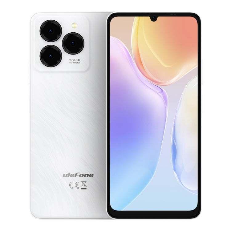 Ulefone Note 20 Pro, 4GB+128GB, Face ID & Side Fingerprint, 6000mAh, 6.75 inch Android 14 Unisoc T606 Octa Core, Network: 4G, Dual SIM, OTG (Ribbons White) - Ulefone by Ulefone | Online Shopping South Africa | PMC Jewellery | Buy Now Pay Later Mobicred