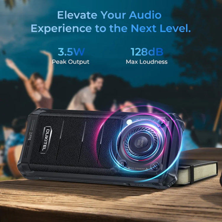 Oukitel WP36 Pro, 6GB+256GB, IP68/IP69K, Fingerprint Identification, 10600mAh, 6.52 inch MediaTek MT8788 Octa Core, NFC, OTG, Network: 4G (Black) - free shipping - PMC Jewellery - Order now!