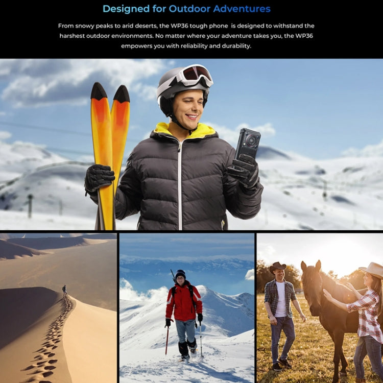 Oukitel WP36 Pro, 6GB+256GB, IP68/IP69K, Fingerprint Identification, 10600mAh, 6.52 inch MediaTek MT8788 Octa Core, NFC, OTG, Network: 4G (Black) - free shipping - PMC Jewellery - Order now!