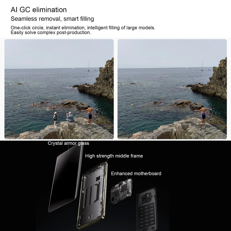 Realme 13 Pro+, 12GB+256GB, Screen Fingerprint Identification, 6.7 inch Realme UI 5.0 Snapdragon 7s Gen 2 Octa Core, NFC, Network: 5G (Gold) - free shipping - PMC Jewellery - Order now!