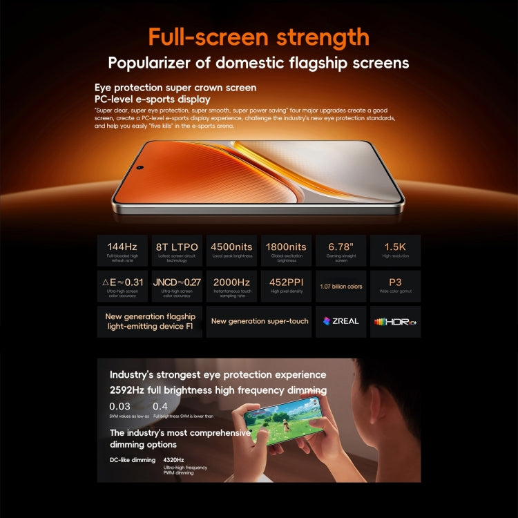 vivo iQOO Neo10, 16GB+1TB, Face ID / Screen Fingerprint Identification, 6.78 inch Android 15 OriginOS 5 Snapdragon 8 Gen 3 Octa Core, OTG, NFC, Network: 5G, Support Google Play (Black) - free shipping - PMc TechLife - Order now!