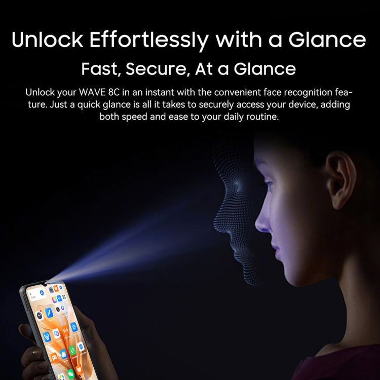Blackview WAVE 8C, 2GB+64GB, 6.56 inch Android 14 GO Unisoc SC9863A Octa Core, Network: 4G, OTG (Purple) - free shipping - PMC Jewellery - Order now!